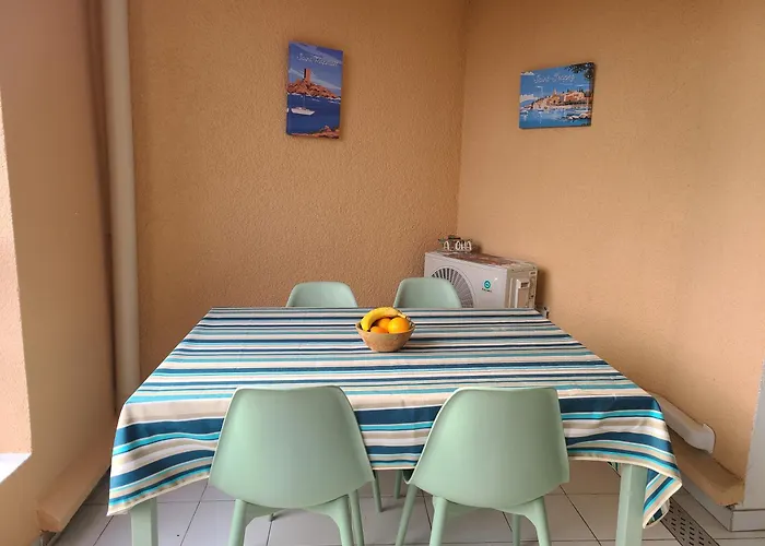 Rev'azur T1 - Vue - Grande Terrasse Apartamento